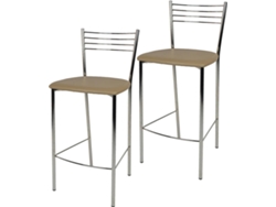 Conjunto de 2 Bancos T M C S Elena SGM152EL (Bege - 93x42x45 cm - Aço)