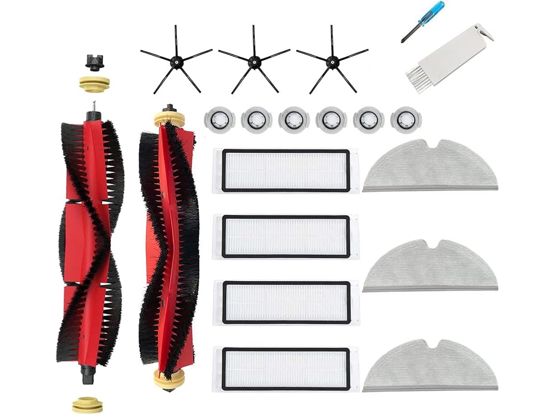 Cepillos Laterales Para Robot Aspirador Amibot Pure, Pulse Y Prime, AMIBOT Prime H2O, AMIBOT