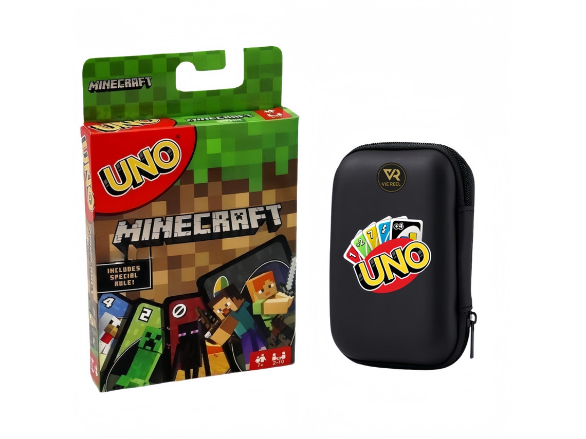 Juego de cartas de Minecraft Uno V Reel
