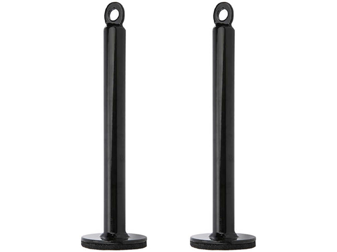 Soporte para barra de levantamiento de pesas con 2 pasadores de carga para uso en gimnasio, sistema de poleas y cables. SFUSHOS