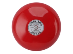 Timbre Eléctrico Redondo De Alarma Contra Incendios, 220 V Ca, Alta Sensibilidad, Sonido Potente, Ideal Para Escuelas Y Fábricas.