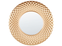 Espejo BELIANI Combe de Hierro Dorado 60x1x60