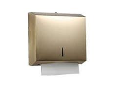 Portarrollos De Papel Higiénico De Acero Inoxidable Con Cierre De Seguridad E Impermeable Para El Hogar, Hoteles Y Oficinas - Dorado