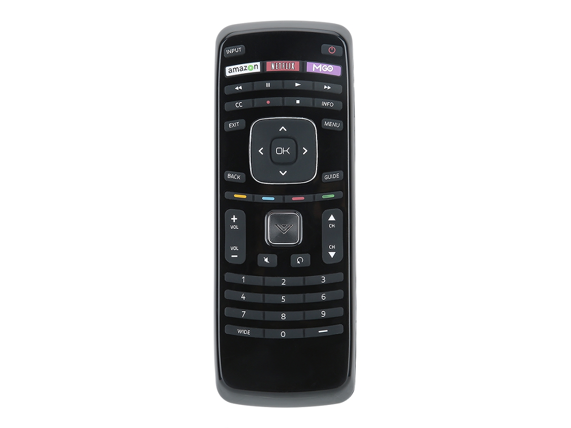 Control Remoto De Repuesto Negro Para Tv Vizio Xrt-112 (modelos E320ia0, E420da0, E420ia0 Y E500ia0)