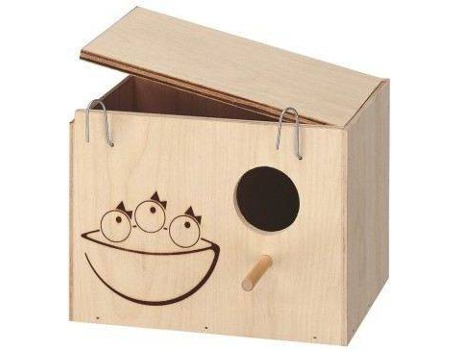 Caseta para Pájaros FERPLAST Cabina (Marrón - Madera)
