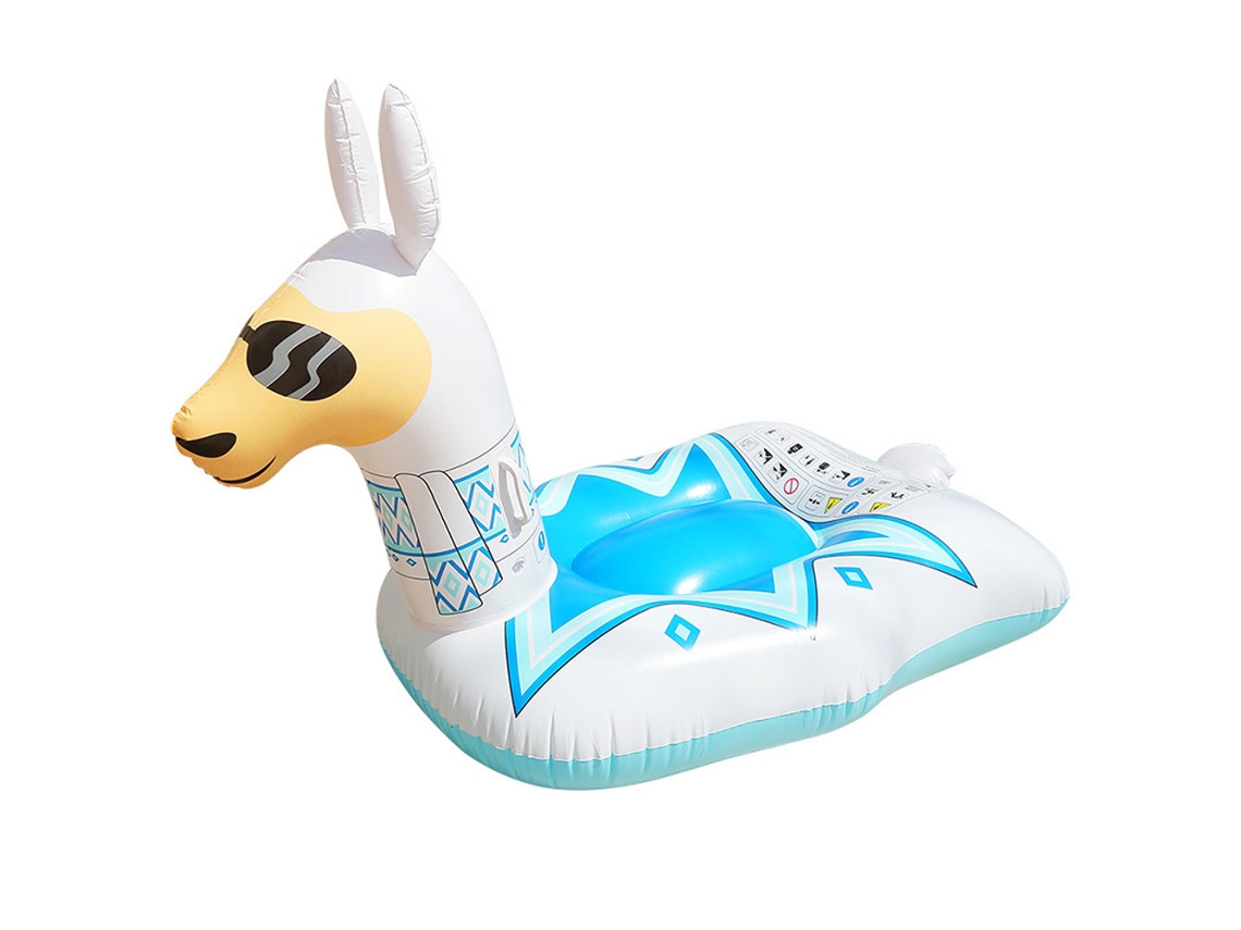 Dinosaurio inflable de PVC ecológico para adultos, alpaca e hipopótamo.