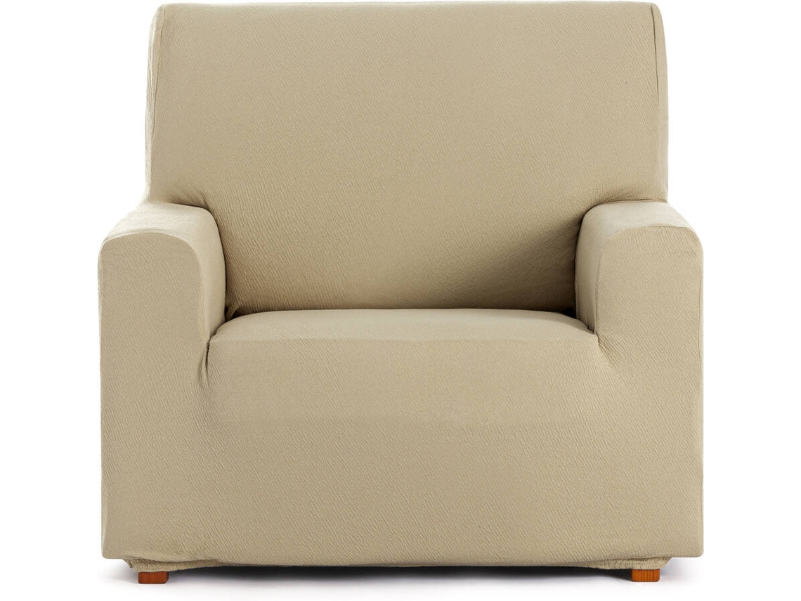 Funda de Sillón EYSA Premium Bronx Tejido Multielástico (110 x 70 x 110 cm - Poliéster - Beige)