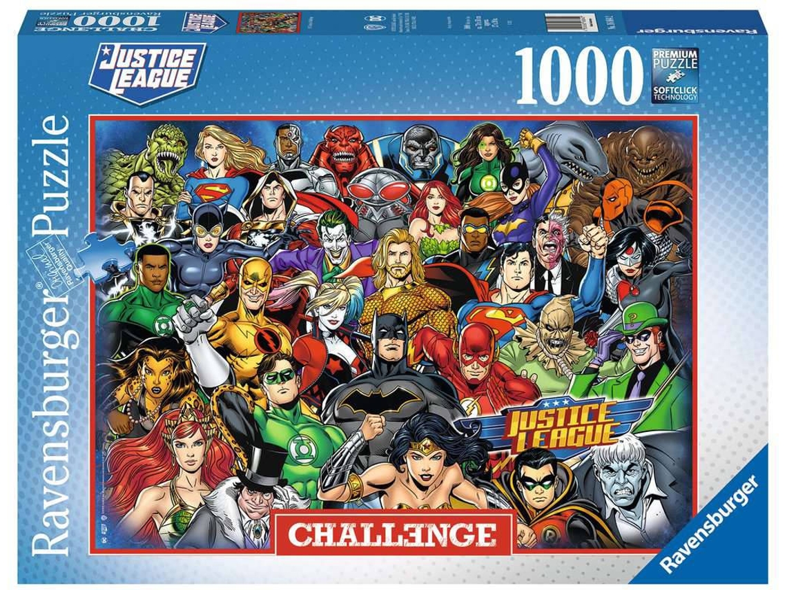 Puzzle RAVENSBURGUER DC Comics Justice League 1000pc (Edad Minima: 8 años - 1000 piezas)