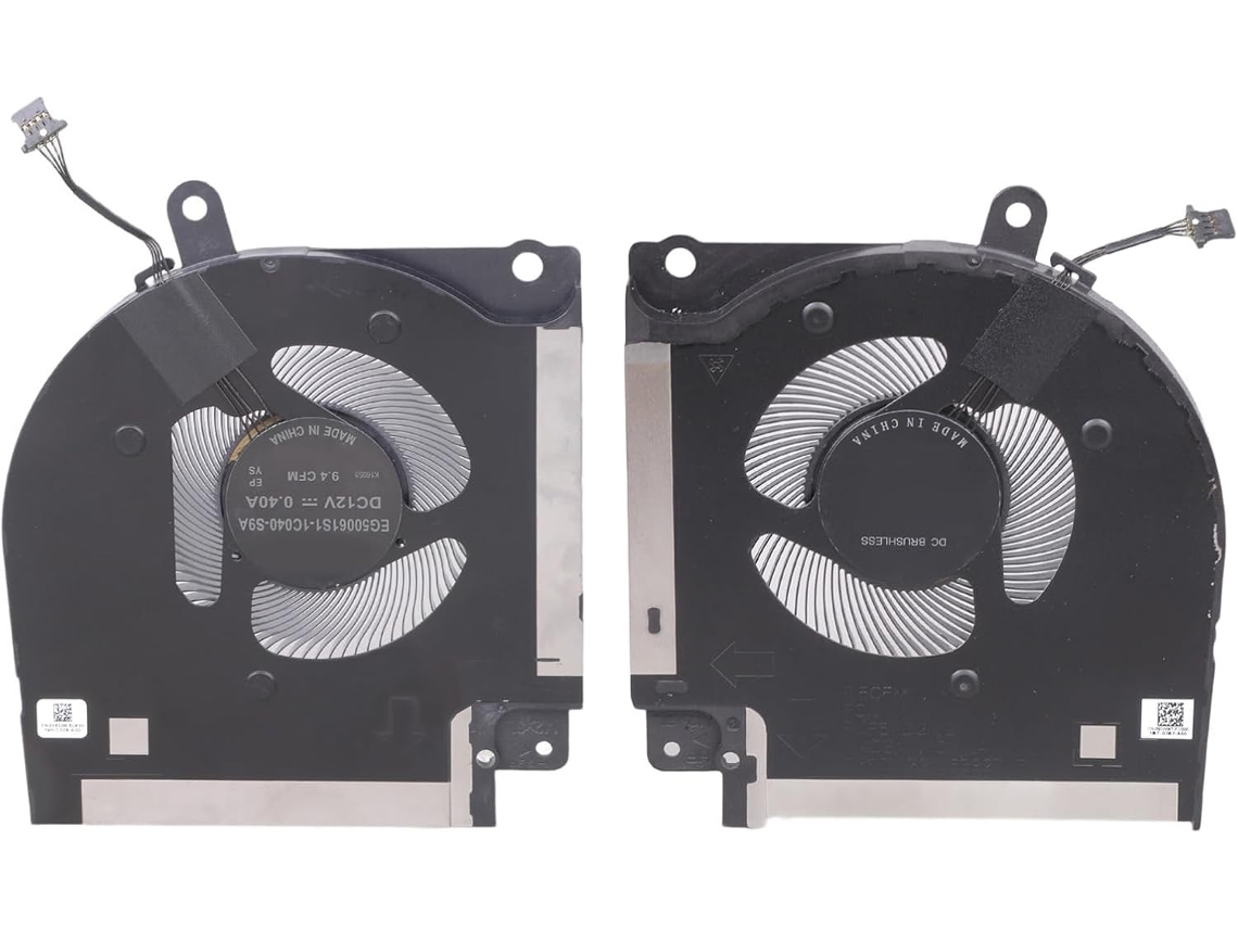 Ventilador De Cpu/gpu Dc12v De 4 Pines Y 4 Cables Para Refrigeración De Portátiles Con Disipadores De Calor P48e