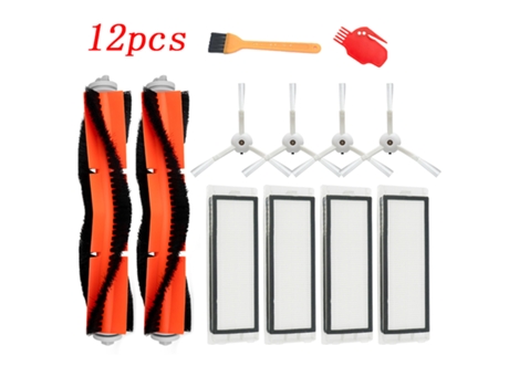 Filtro Hepa Cepillo Lateral cepillo principal caja de polvo para Xiaomi 1S Mi Robot aspirador 2 Roborock S50 S51 S5 piezas de limpiador al vacío Ac...