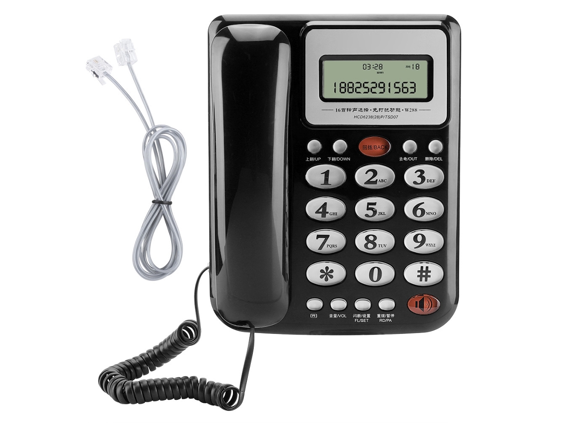 Teléfono fijo de casa y oficina