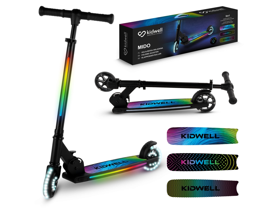 Patinete negro Kidwell Mido