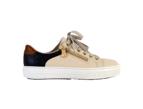 Zapatillas de Mujer RIEKER Outro Beige (38)