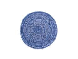 Juego De 4 Posavasos Redondos Decorativos De Tela Termoaislante Para Mesa De Comedor De 30 Cm.