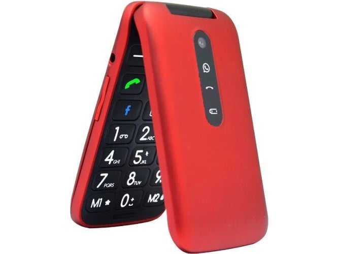 Teléfono móvil TELEFUNKEN TM360 COSI (2.8'' - 3G - Rojo)