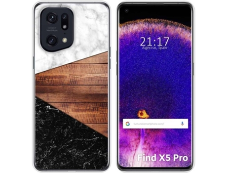 Carcasa para Oppo Find X5 Pro 5G TUMUNDOSMARTPHONE Dibujos Mármol 11 Multicolor