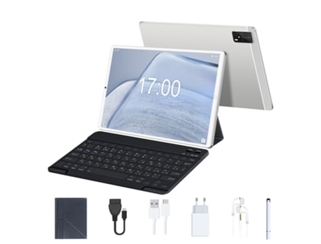 Tablet WUXIAN S60 Teclado Bluetooth carcasa de Cuero Stylus