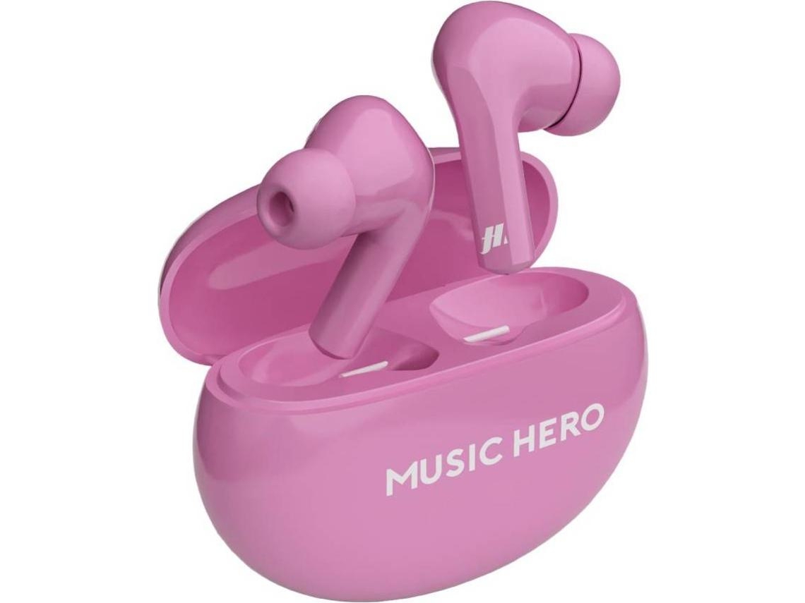 Auriculares Wireless con emparejamiento automático/Control por tacto (música, llamadas, asistente de voz)/base de carga 200mAh