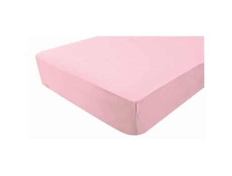 DOMIVA Lençol impermeável - Rosa - 60x120 cm