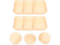 Forros De Papel Antiaderentes Para Fritadeira A Ar, Resistentes À Gordura E Seguros. Ideais Para Assar, Cozinhar Ou Embrulhar Alimentos. Práticos, Descartáveis E Mantêm Sua Fritadeira Limpa.