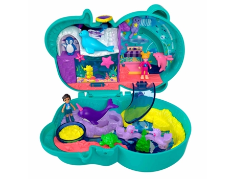 Polly Pocket Estuche Acuario con Forma de Nutria