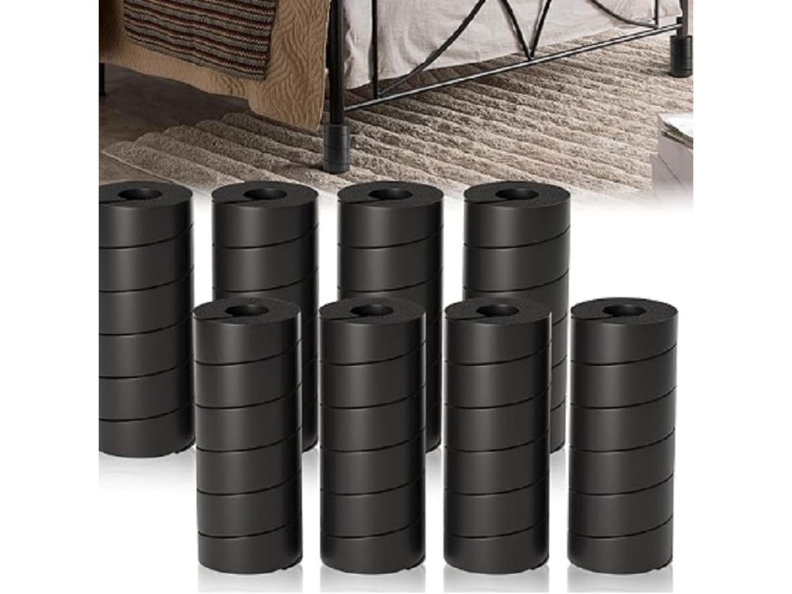 Lote De 4 Manchons Protección Extra Largos En Silicona Pour Lit 30 Cm Hauteur Antidérapants