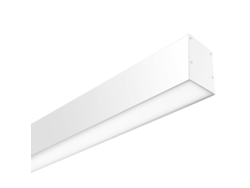 Lámpara de Techo LEDBOX SERK, 70W, 208cm, DALI regulable, blanco, Blanco neutro, regulable