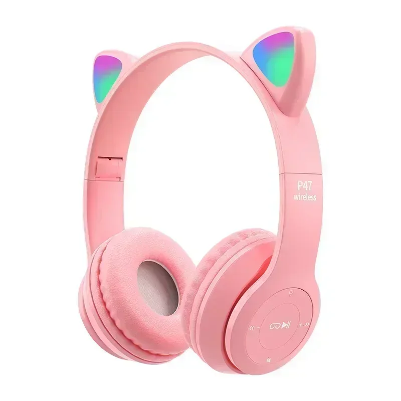 Auriculares inalámbricos Bluetooth Mdug para jugadores con función de reducción de ruido LED.
