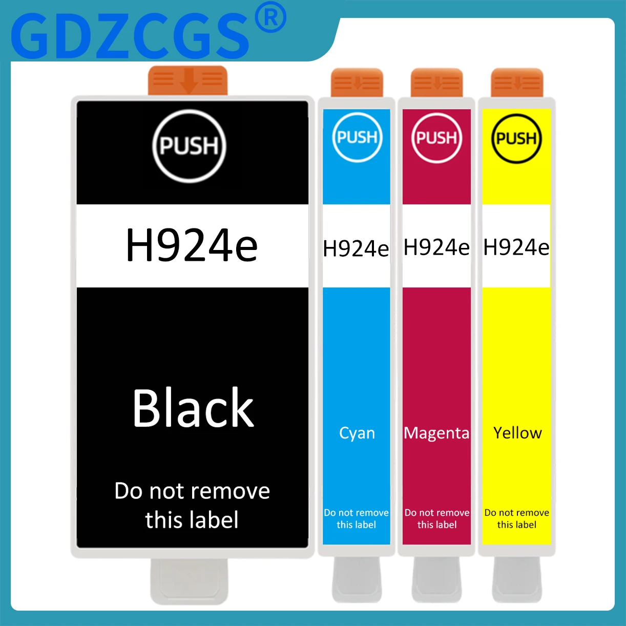 1 Juego N.° 924, Cartucho De Tinta 924e 924xl Compatible Con Hp Officejet Pro 8135e, 8134e, 8132e, 8122e, 8124e, 8125e, 8120e Y 8130e.