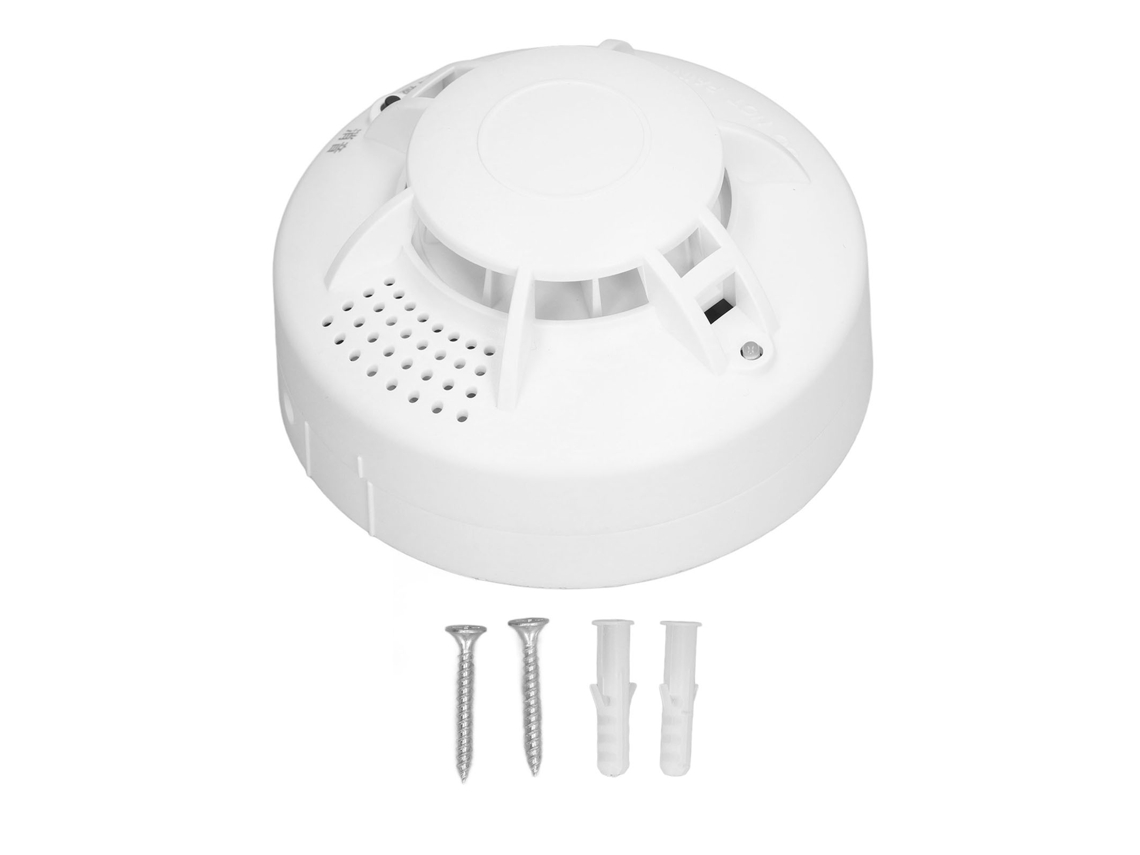 Alarma independiente de detección de calor Detector de alta temperatura con alarma sonora y visual