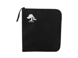 Tijeras de podar para bonsái, bolsa de almacenamiento, color negro