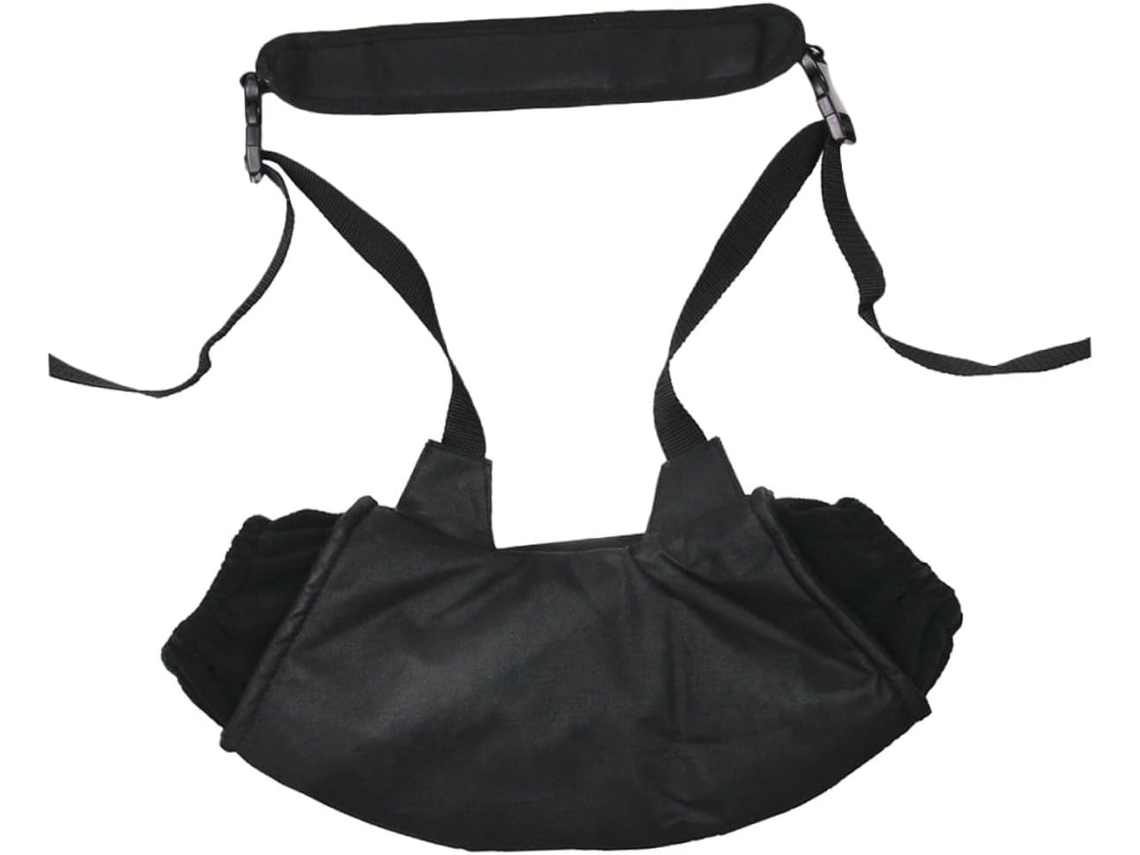Manga De Invierno De Forro Polar Negro, Tejido Oxford De Algodón.