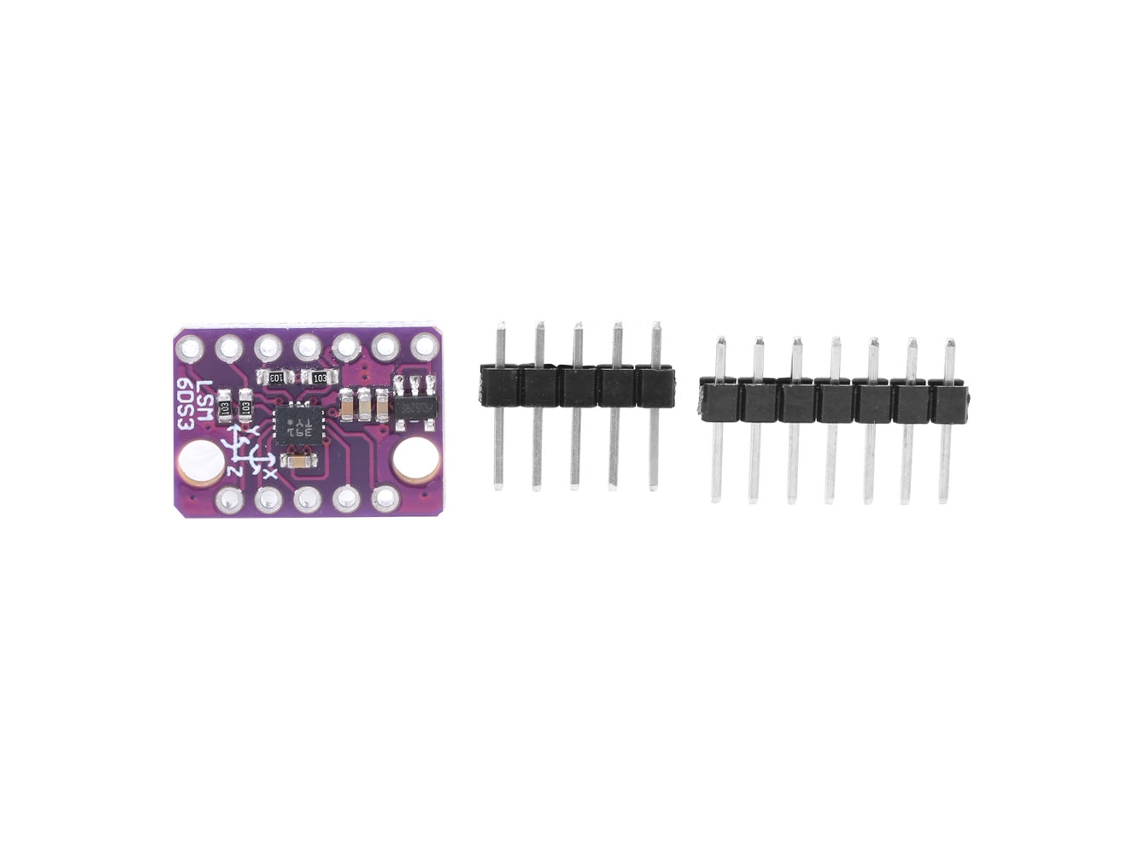 Módulo De Sensor De Aceleración Gravitatoria Y Giroscopio 6dof 6 Ejes Bmi160 Iic I2c 3-5v