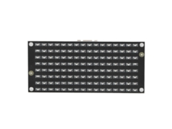 Módulo De Control De Matriz Led 8x16, Panel De Comunicación I2c, Pantalla Dc3.3-5v, Computadoras De Placa Única