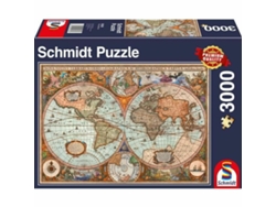 Puzzle Schmidt Spiele Ancient World Map (3000 Piezas)