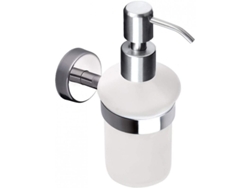 2026-dispensador De Jabón Líquido Con Soporte De Vidrio Mate, Montaje En Pared, Acero Inoxidable Pulido Mdk