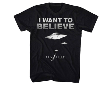 Camiseta ROCKINSTONE Expediente X que quiero creer (Algodón - XXL)