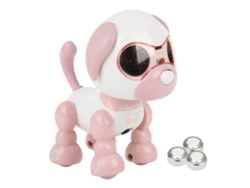 Rebe-perro Robot Inteligente Com Sensor Táctil Electrónico Brinquedo De Educação Infantil Para Crianças Presente Rosa