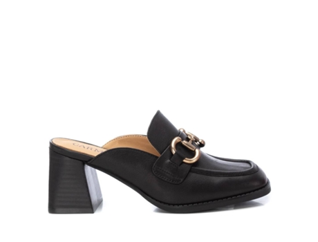Zuecos CARMELA mujer piel negro 16144504 40