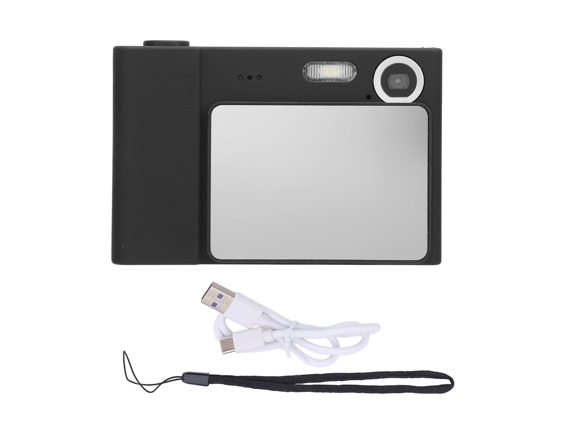 Cámara digital compacta portátil para viajes, cámara digital de bolsillo y cámara de vídeo digital.