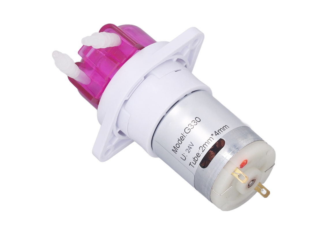 2026velora-bomba Peristáltica Mini Dc Micro Circulante Eléctrica Autoaspirante Dosadora 24v 53ml/min 5000rpm 130a