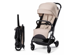 Carrito Ligero Kinderkraft INDY 3 para ciudad con asiento reclinable, freno central y cesta práctica hasta 2 kg Beige