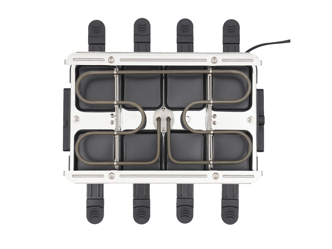 Parrilla eléctrica para raclette, 1300 W de potencia, superficie antiadherente OEM