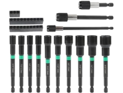 13 5 14 Acero Neumático, Herramienta Juego De Destornilladores Hexagonales Para Llave De Vaso,