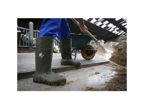 Botas BEKINA Seguridad Steplite Solidgrip Verde (45)
