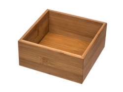 5five - organizador tidy smart de bambú 15x15cm