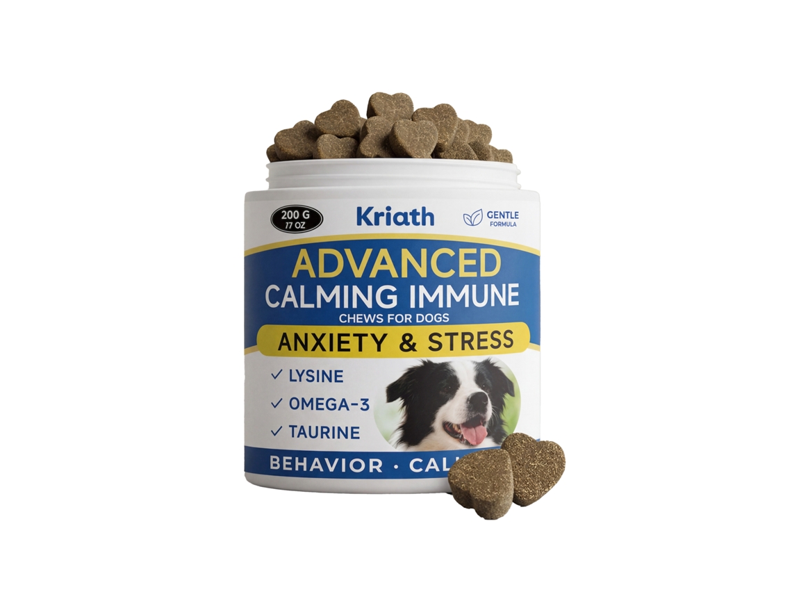 Comprimidos masticables para sedantes inmunológicos caninos