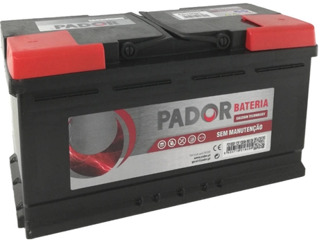 Baterías de Coche PADOR Calcium Technology (100 A -12 V -100 Ah)