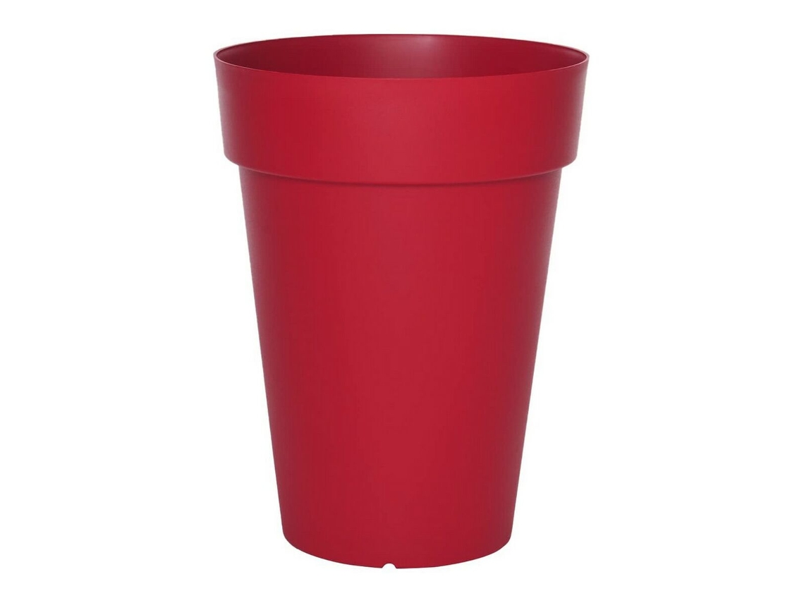 Maceta RIVIERA 415356 Redondo Rojo Plástico