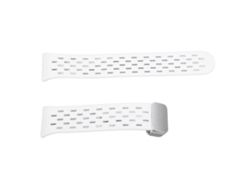 Cinto De Relógio Silicone Com Liberação Rápida Leve Estiloso Respirável Para Galaxy Fit3 Branco